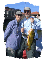 Peacock bass fishing trip in Florida, using spin casting or fly casting equipment.